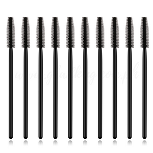 Black Disposable Silicon Spoolie Wand
